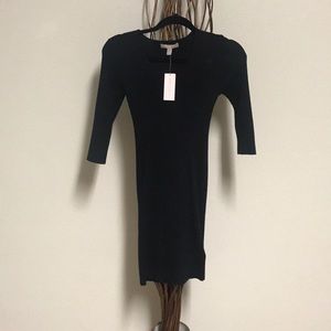 Banana Republic Classy Black Sweater Dress
